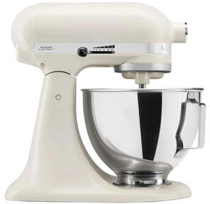 Настольный миксер KitchenAid,  планетарное смешивание,  10 скоростей,  объем чаши 4.3 л,  откидной блок,  цвет хром