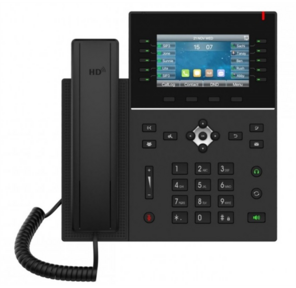 Fanvil IP телефон,  20 линий SIP,  2х10 / 100 / 1000,  осн. цветной дисплей 480x272,  записная нкига на 2000,  IPv6.  60  клавиш быстрого набора,  POE