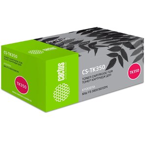 Cactus CS-TK350 Тонер Картридж черный для Kyocera Mita FS 3920 / 3920DN  (15000стр.)