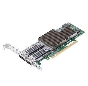 Сетевая карта NetXtreme P2100G  (BCM957508-P2100G) SGL   2x100GbE  (100 / 50 / 25 / 10GbE),  PCIe 4.0 x16,  QSFP56,  BCM57508,  NIC Adapter