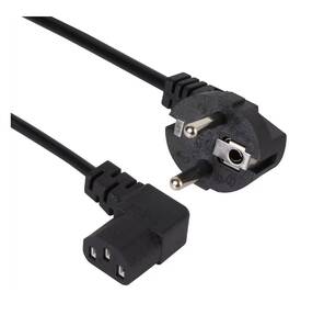 Кабель комп - розетка 220V EU  (угол-угол),  1.8m,  iOpen <ACE021R-1.8M>