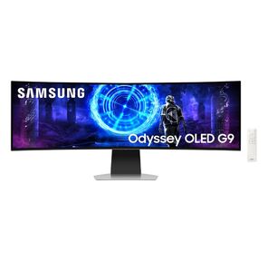 49" Монитор Samsung Odyssey OLED G9 G95SD S49DG952SI Silver DQHD  (5120x1440),  OLED,  240Hz,  HDMI+Micro HDMI+DP,  curved