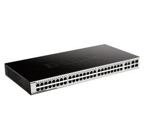 D-Link DGS-1052 / A3A Неуправляемый коммутатор с 48 портами 10 / 100 / 1000Base-T и 4 комбо-портами 100 / 1000Base-T / SFP