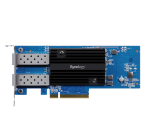 Synology 10\25 Gigabit Dual port SFP+ PCIe 3.0 x8 adapter  (incl LP and FH bracket)