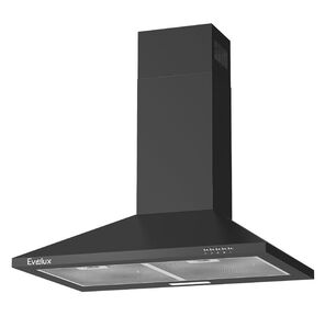 Купольная вытяжка Evelux,  60 см,  3 скорости,  производительность 750 м3 / ч,  кнопочное управление,  цвет черный