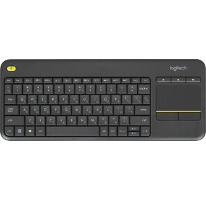 Клавиатура Logitech K400 Plus черный USB беспроводная  (920-007173)