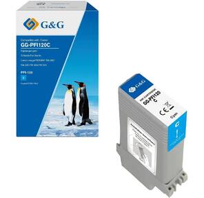 G&G toner-cartridge for Canon imagePROGRAF TM-200 / 205 / 300 / 305 / 250 / 255 / 350 / 355PFI-120C 130ml With Chip гарантия 36 мес.