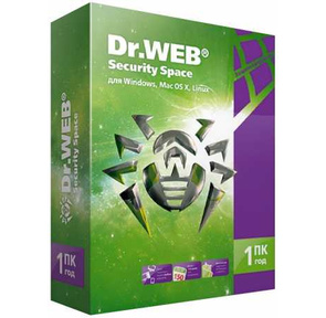 ПО DR.Web Security Space 1 ПК / 1 год  (BHW-B-12M-1-A3)