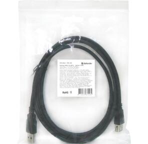 Defender USB кабель USB02-17 USB2.0 AM-AF,  5.0м