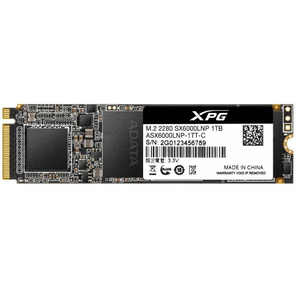 Твердотельный диск 1TB A-DATA XPG SX6000 Lite,  M.2 2280,  PCI-E 3x4,  [R / W - 1800 / 1200 MB / s] 3D-NAND TLC