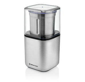 Кофемолка BR1180 серебристый BRAYER