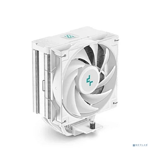 Устройство охлаждения (кулер) Deepcool AG400 Digital WH Soc-AM5 / AM4 / 1151 / 1200 / 1700 белый 4-pin 31.6dB Al+Cu LCD 220W 636gr Ret  (R-AG400-WHNDMN-G-1)