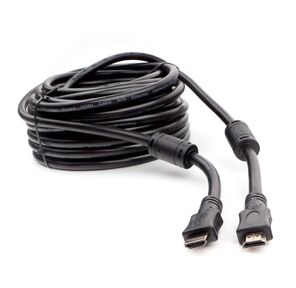 Кабель HDMI Cablexpert CCF2-HDMI4-15M,  15м,  v1.4,  19M / 19M,  черный,  позол.разъемы,  экран,  2 ферр кольца,  пакет