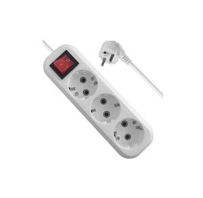 Defender Удлинитель с заземлением L330 16 А,  15 м,  заземление,  выключатель