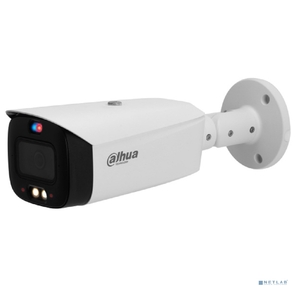 DAHUA DH-IPC-HFW3849T1P-AS-PV-0280B-S5 Уличная цилиндрическая IP-видеокамера TiOC с ИИ и активным сдерживанием 8Мп,  1 / 2.7” CMOS,  объектив 2.8мм,  видеоаналитика,  ИК 30м,  LED 30м,  IP67