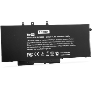 Батарея для ноутбука TopON TOP-DE5580 11.4V 3000mAh литиево-ионная  (103198)