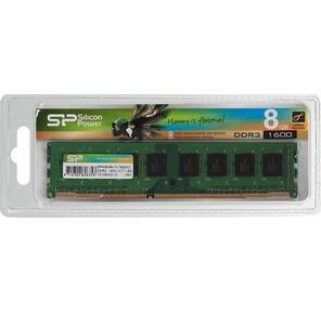 Память DDR3 8Gb 1600MHz Silicon Power  (SP008GBLTU160V02) RTL