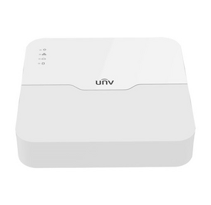Uniview NVR301-04LS3-P4-RU Видеорегистратор IP 4-х канальный 4K с 4 PoE портами; Входящий поток на запись до 64Мбит / с; Поддерживаемые форматы сжатия:  Ultra 265 / H.265 / H.264; Запись: разрешение до 4K;