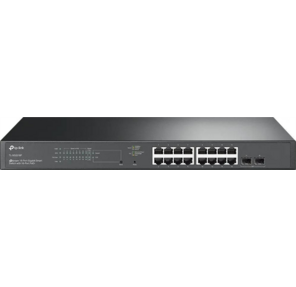 Коммутатор /  JetStream™ 18-Port Gigabit Smart Switch with 16-Port PoE+