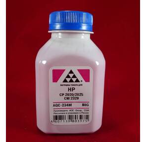 Тонер HP CP2020 / 2025 / CM2320 Magenta,   (фл.80г.) AQC фас. Россия