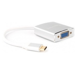 Кабель-адаптер USB3.1 Type-Cm --> VGA (f), Telecom<TUC030>