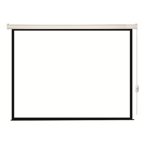 Lumien Eco Control [LEC-100106] Экран с электроприводом 153x203 см  (раб. область 147х197 см) Matte White черная кайма по периметру 4:3