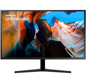Монитор Samsung 31.5" U32J590UQMXUE темно-серый VA LED 4ms 16:9 HDMI матовая 270cd 178гр / 178гр 3840x2160 60Hz DP 4K 6.3кг