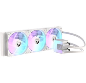 Система водяного охлаждения Formula V Line ICE JET GLOW 360 WH,  360mm,  3x120mm,  ARGB fans,  LGA115X / 1200 / 1700 / 1851,  AM4 / AM5