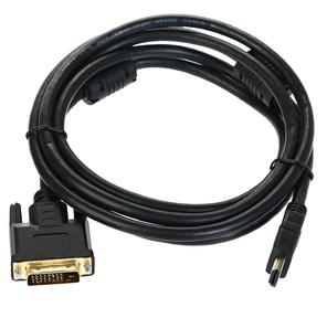 Кабель HDMI to DVI-D  (19M -25M) 2м,  2 фильтра TV-COM <LCG135F-2M>