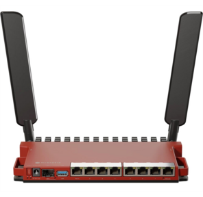 MikroTik RouterBOARD L009UiGS-2HaxD-IN AX600 10 / 100 / 1000BASE-TX,  2.4Ггц,  8*1Gbit,  1*SFP 2.5Gbit