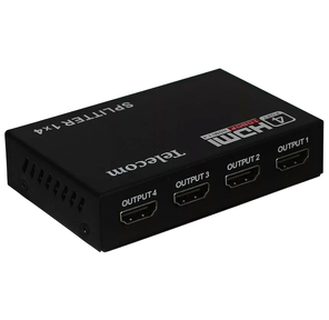 Разветвитель HDMI 1=>4 ,  каскадируемый ,  1.4v+3D Telecom <TTS5020>