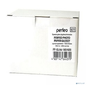 Perfeo PF-GLA6-180 / 600 Бумага Perfeo глянцевая 600л,  10х15 180 г / м2  (G11)