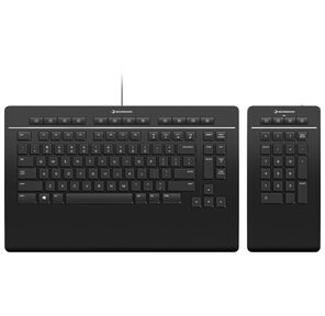 Клавиатура 3Dconnexion 3DX-700092 Keyboard Pro with Numpad,  US-International  (QWERTY)  (341214)