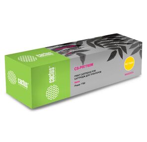 Картридж лазерный Cactus CS-PH7760Y 106R01162 желтый бар.в компл.  (25000стр.) для Xerox Phaser 7760 / 7760dn / 7760dx / 7760dxf