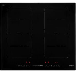 Индукционная варочная поверхность Hyundai HHI 6772 BG черный