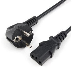 Power Cube Шнур ПВС-АП 3*0, 75 S22C13-250-10-1, 8,  черный,  1, 8 м,  C13,  3x0.75,  10А