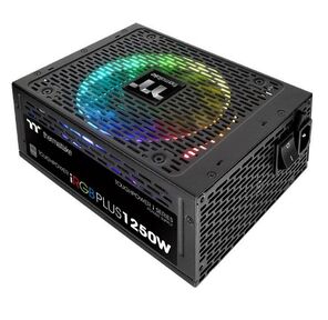 Блок питания Thermaltake Toughpower iRGB PLUS 1250W Titanium PS-TPI-1250F3FDTE-1  / 1250W / Fully Modular / Riing Duo / Full Range / Digital / 80 Plus Titanium / EU / 106% JP CAP / All Flat Cables