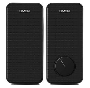 Колонки Sven 470 2.0 черный 12Вт