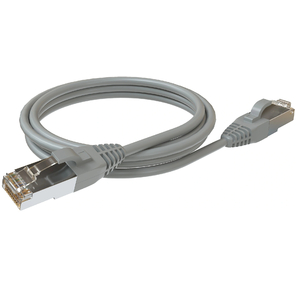 Патч-корд Sysmatrix PC 4545.5ES26.3LSZHGY F / UTP RJ-45 вил.-вилка RJ-45 кат.5E 3м серый LSZH