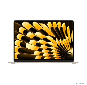 Apple MacBook Air 15 2024 [MXD33ZP / A]  (КЛАВ.РУС.ГРАВ.) Starlight 15.3" Liquid Retina { (2880x1864) M3 8C CPU 10C GPU / 16GB / 512GB SSD}