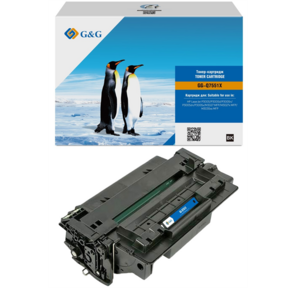 Картридж лазерный G&G GG-Q7551X черный  (13000стр.) для HP LJ P3005 / M3027 MFP / M3027x MFP / M3035xs MFP