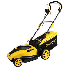CHAMPION Газонокосилка эл. EM4217 { 1, 8 кВт пласт+ткань травосб. 50л  шир.420мм выс.20-70мм,  12, 5кг }