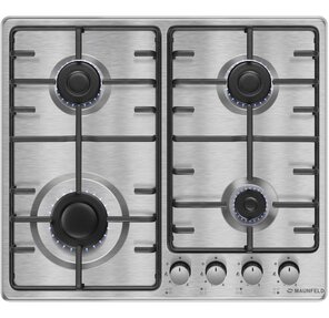 Газовая варочная поверхность Maunfeld EGHS.64.3STS-ES / G нержавеющая сталь