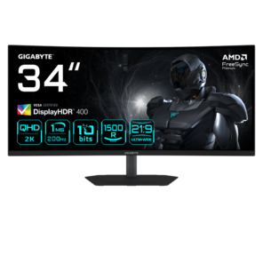 Монитор 34" Gigabyte G34WQC2 EK