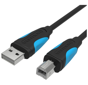 Кабель Vention USB 2.0 AM / BM  - 8м. Черный