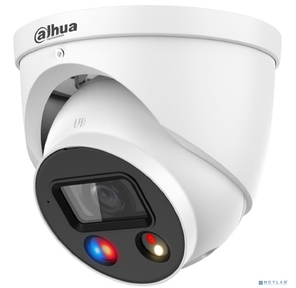 DAHUA DH-IPC-HDW3849HP-AS-PV-0280B-S5 Уличная купольная IP-видеокамера TiOC с ИИ и активным сдерживанием 8Мп; 1 / 2.7” CMOS; объектив 2.8мм,  видеоаналитика,  ИК 30м,  LED 30м,  IP67,  корпус: металл