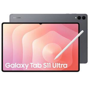 Планшет Samsung Galaxy Tab S11 Ultra BSM-X930 9400 Plus 3.73 8C RAM12Gb ROM512Gb 14.6" Dynamic AMOLED 2X 2960x1848 Android 15 серый 13Mpix 12Mpix BT WiFi microSD 2Tb 11600mAh