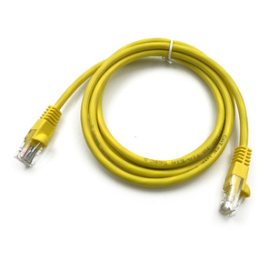 Патч-корд Buro UTP 4 пары cat5E CCA molded 1.5м желтый RJ-45  (m)-RJ-45  (m)