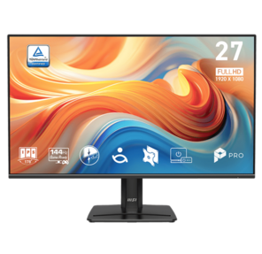 Монитор MSI 27" Pro MP271 E14A черный IPS LED 1ms 16:9 HDMI M / M матовая 1500:1 300cd 178гр / 178гр 1920x1080 144Hz VGA DP FHD 3.82кг