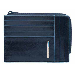 Чехол для кредитных карт Piquadro Blue Square PU1243B2R / BLU2 синий натур.кожа